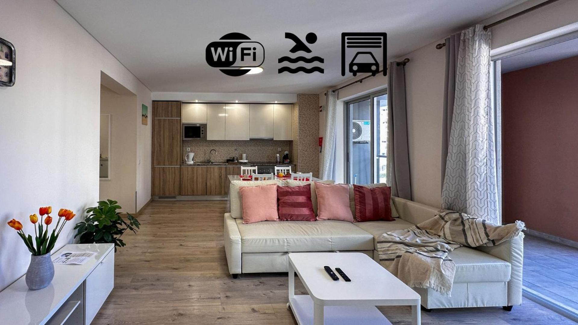 Apartamento Elegante Com Garagem E Piscina Na Praia Da Rocha Portimão Extérieur photo